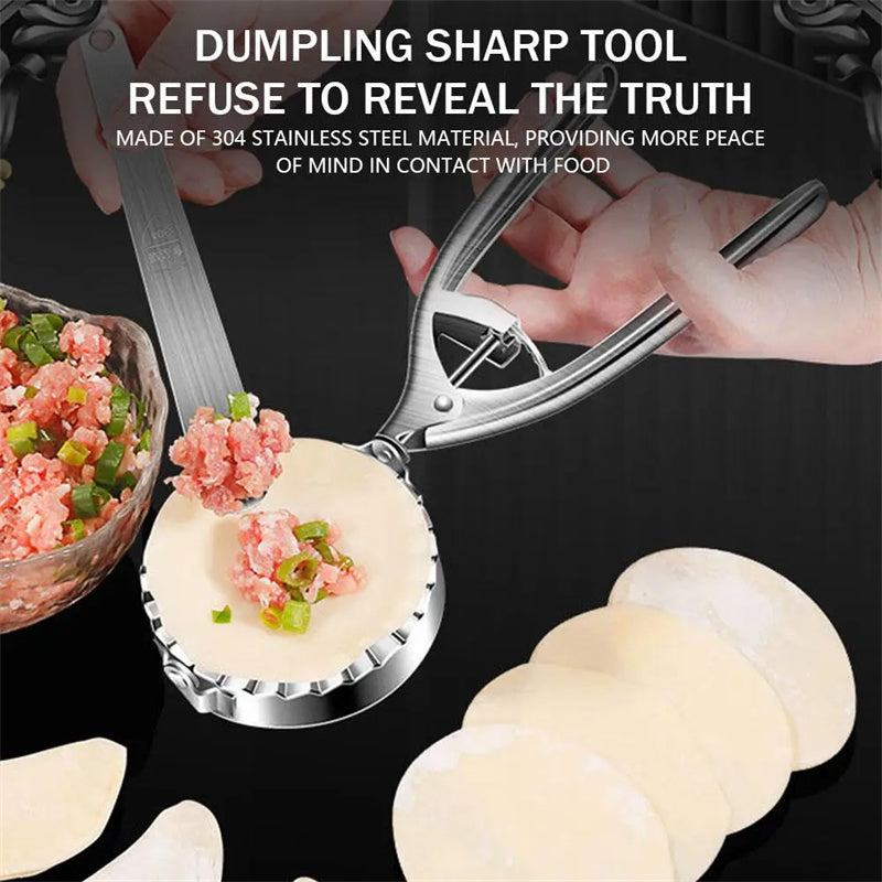 Stainless Steel Dumpling Press
