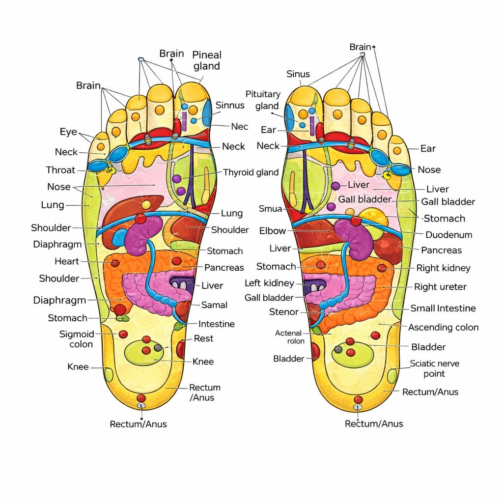 Natural Foot Slippers Massager