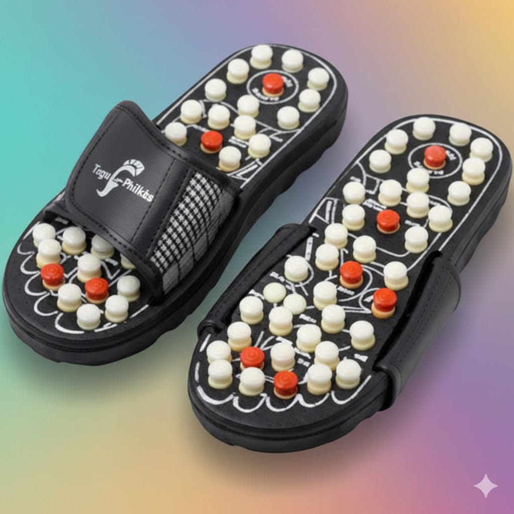 Natural Foot Slippers Massager